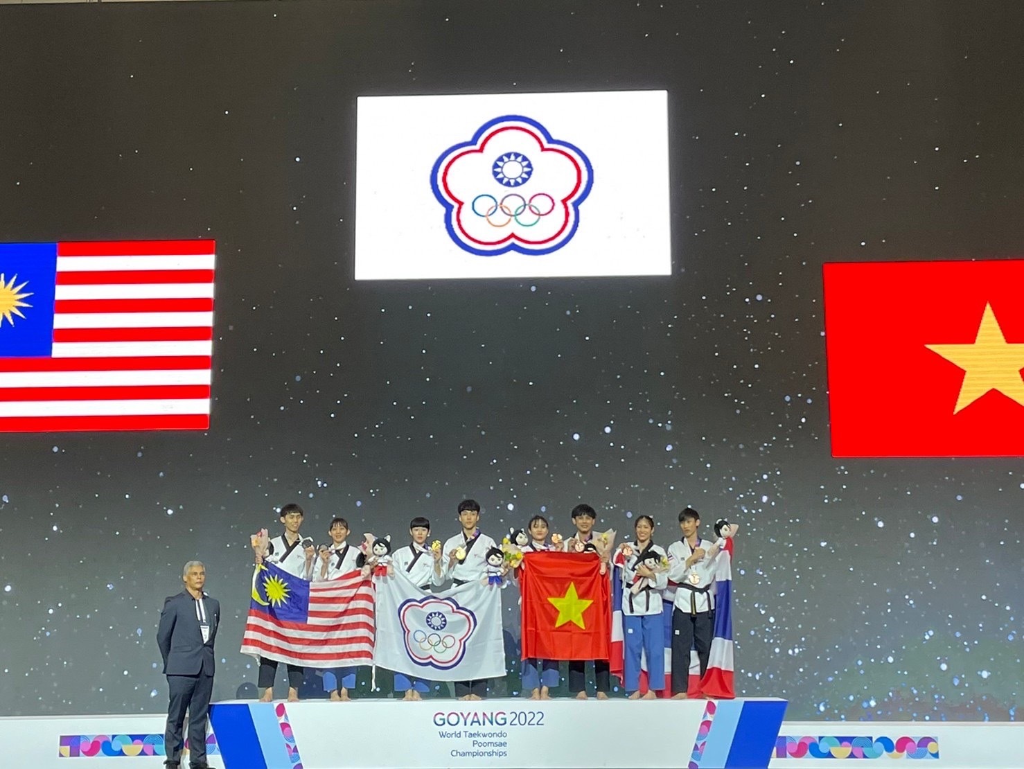 2022年韓國高陽世界跆拳道品勢錦標賽照片