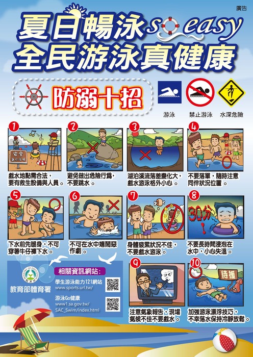 防溺十招
